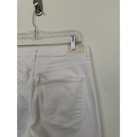 Citizens of Humanity Drew Crop Flare White Jeans Distressed Americana Women's 27 - Picture 9 of 13